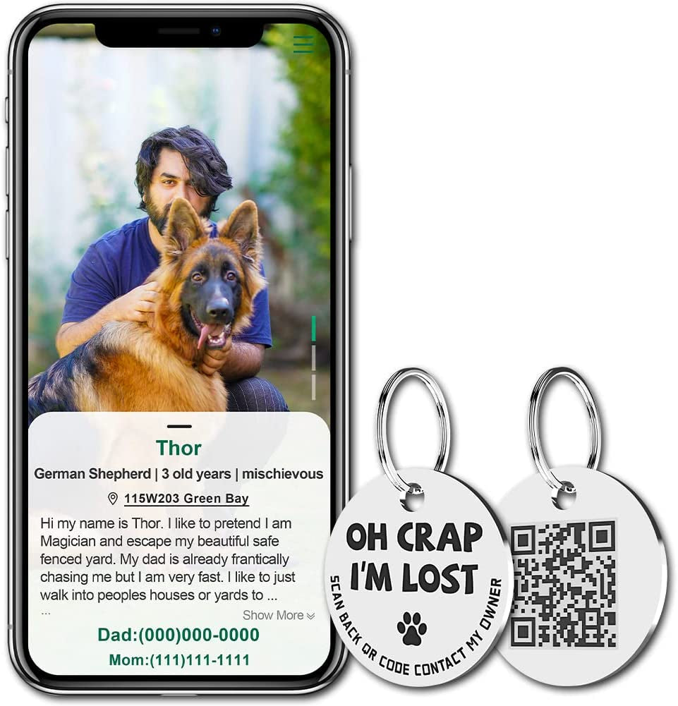 Pet QR ID Tags